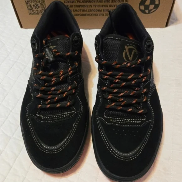 Vans Rowan 2 Skate Men Size 7 Spitfire Pro Impactwaffle Black and Orange 112025 - Picture 4 of 9